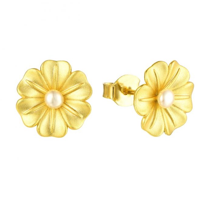 Blooming Grace Pearl Earrings