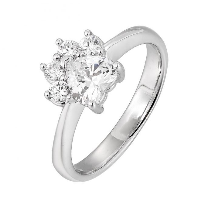“Blooming Promise” Diamond Cluster Ring