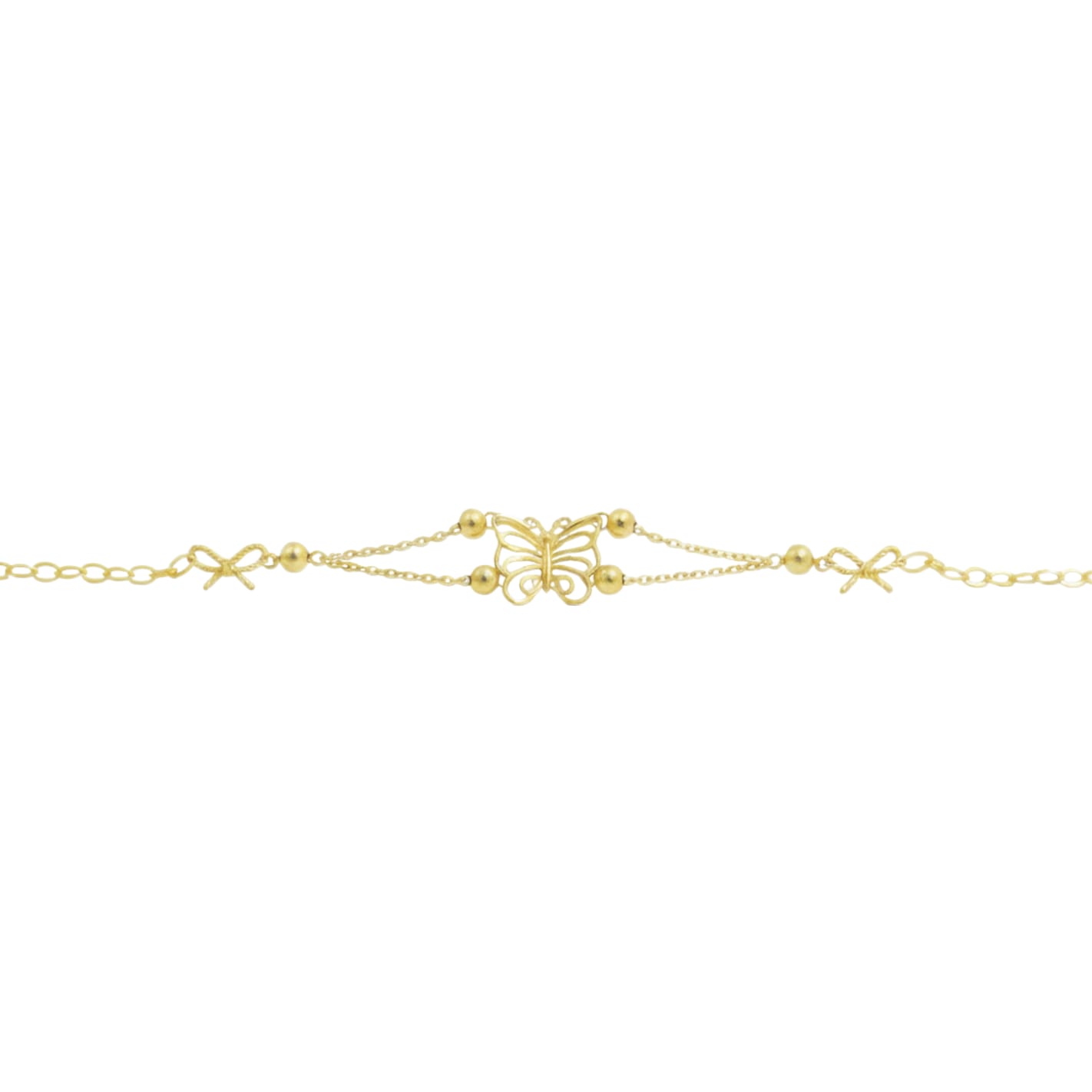 Butterfly Grace 916 Gold Bracelet – A Symbol of Freedom and Femininity