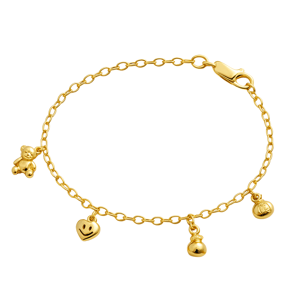 Elegant Baby Anklet – Golden Charm of Pure Innocence