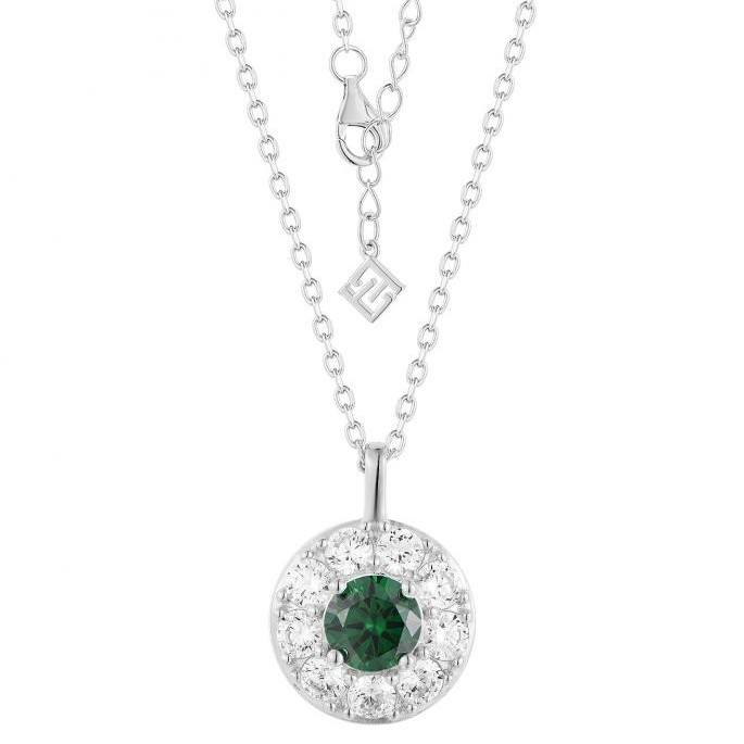Emerald Halo Radiance Pendant