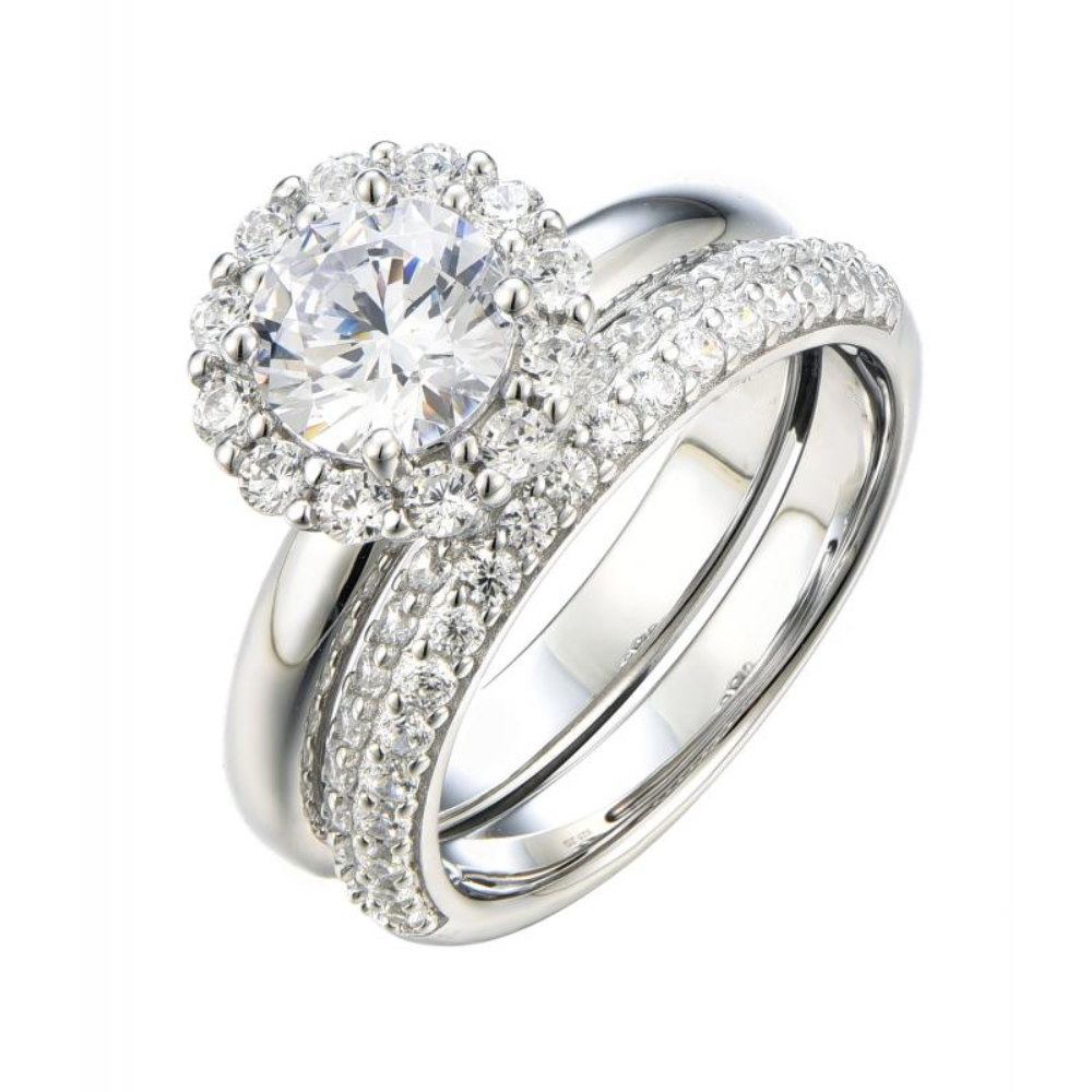 Eternal Radiance Wedding Pair