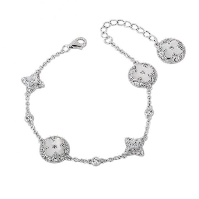 Fleur de Lune Charm Bracelet