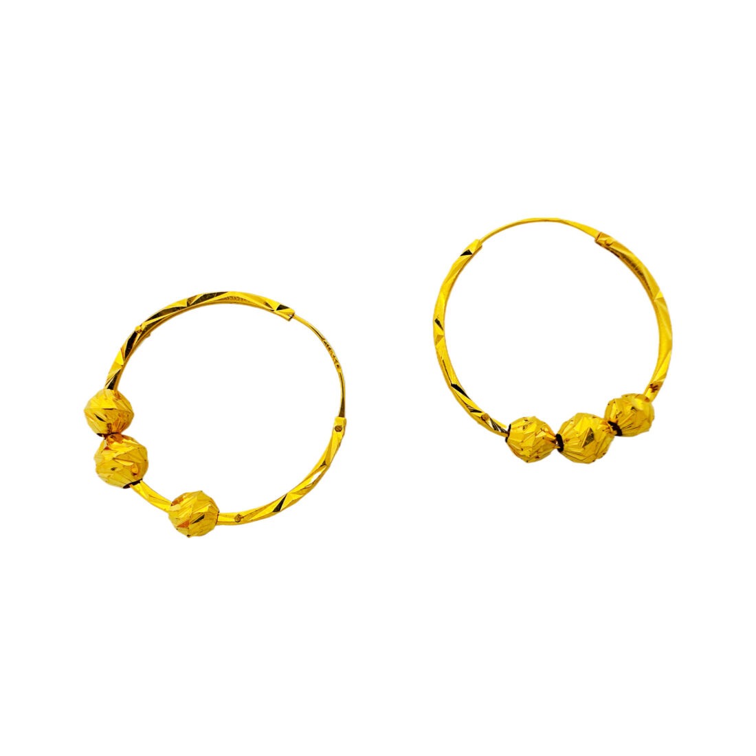 Gypsy 3 Ball Earrings