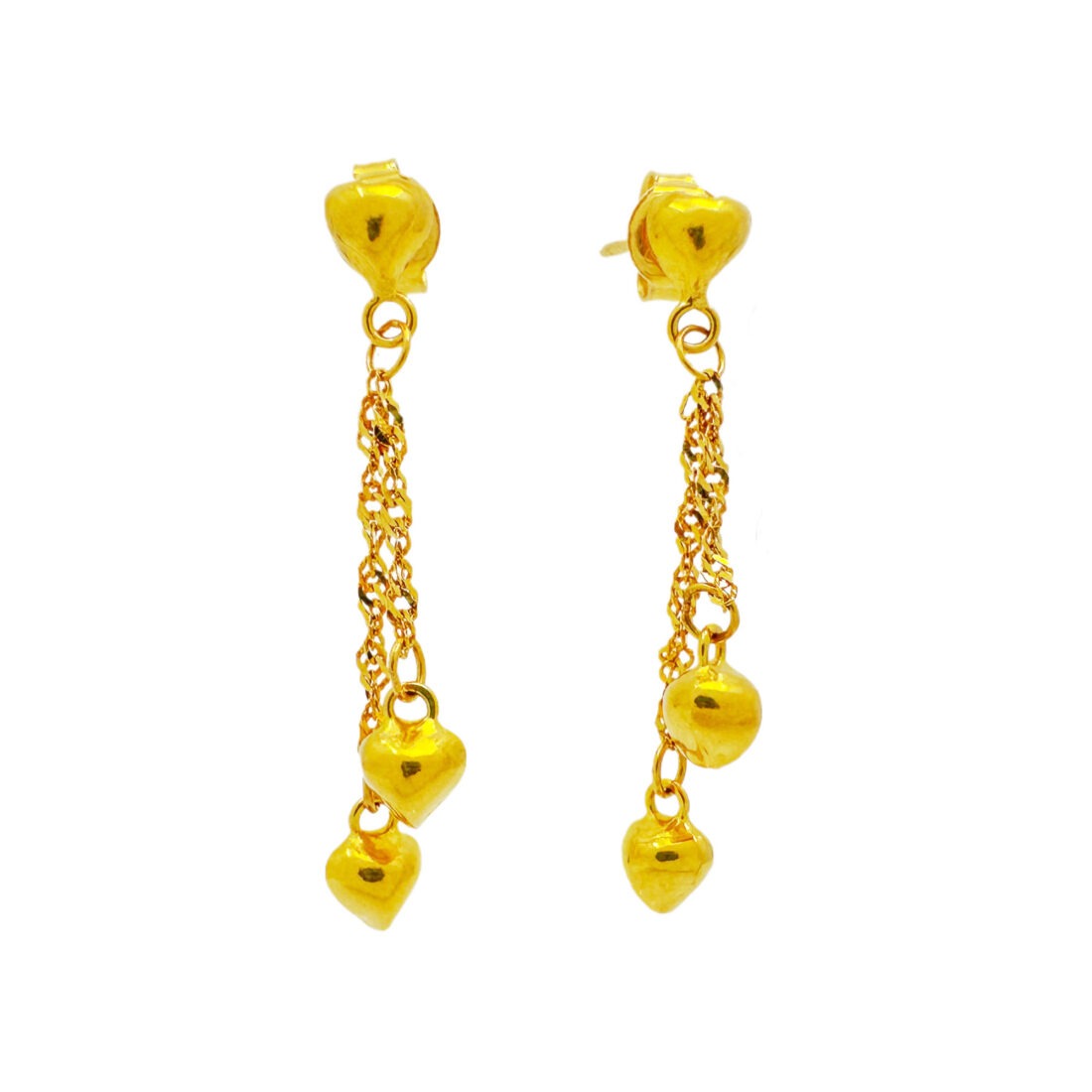 Hang 2 Heart Earrings