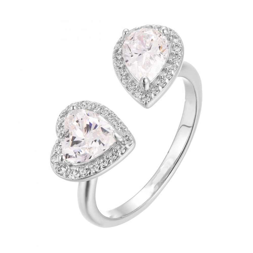 Hearts in Eternity Ring