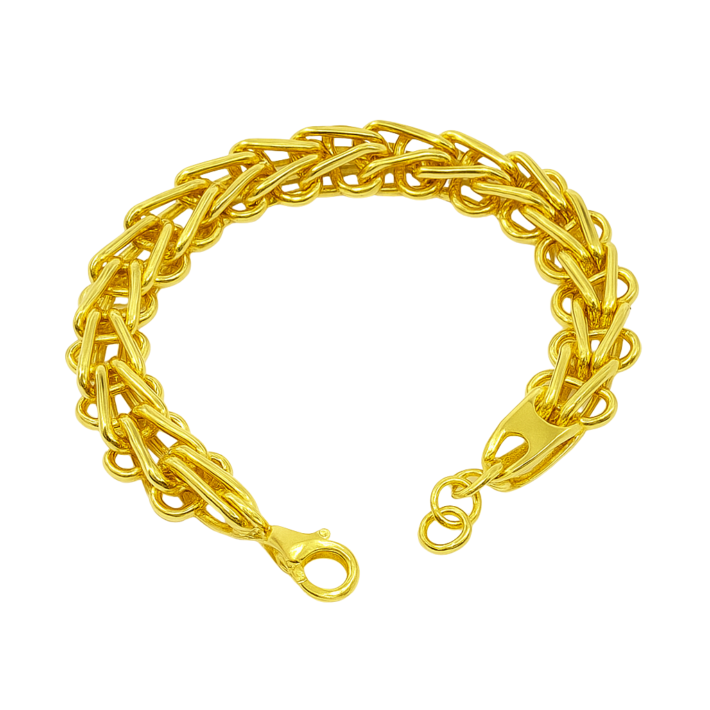 Imperial Weave Gold Bracelet
