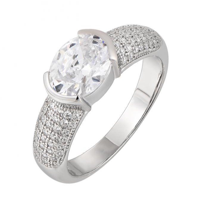 Radiant Oval Brilliance Ring